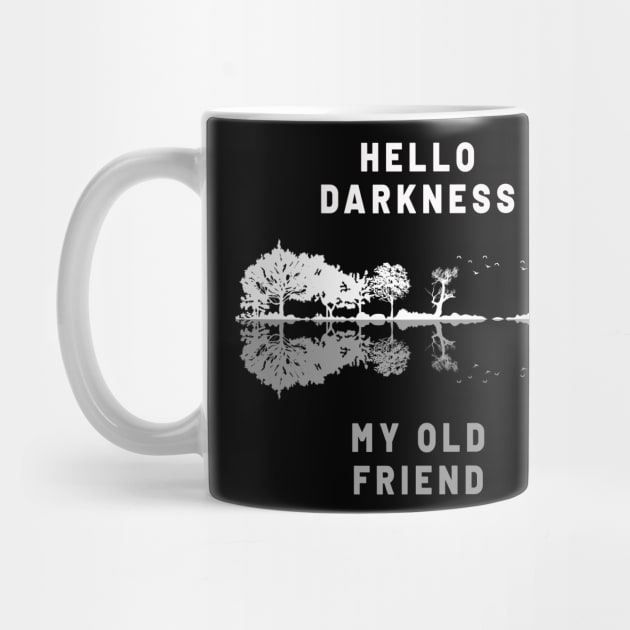 Hello Darkness My Old Friend by ThyShirtProject - Affiliate